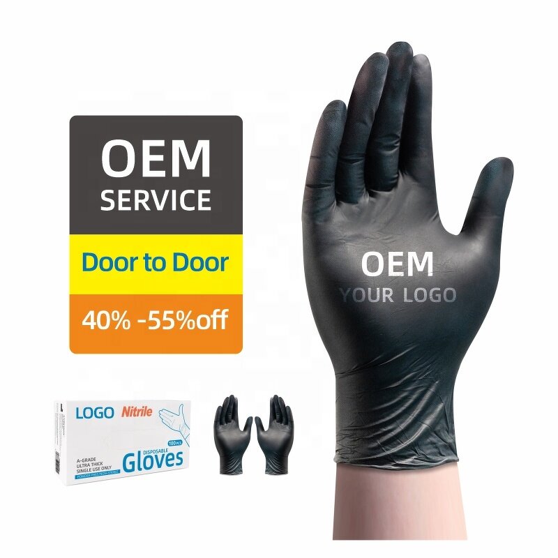 Disposable Nitrile Gloves Manufacturer - Anboson Custom Manufacture Wholesale Safety Protective Examination Powder Free