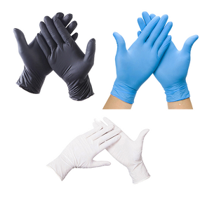 Disposable Nitrile Gloves Manufacturer - Medical Examination Surgical Tattoo Artist Food Prep Use Blue