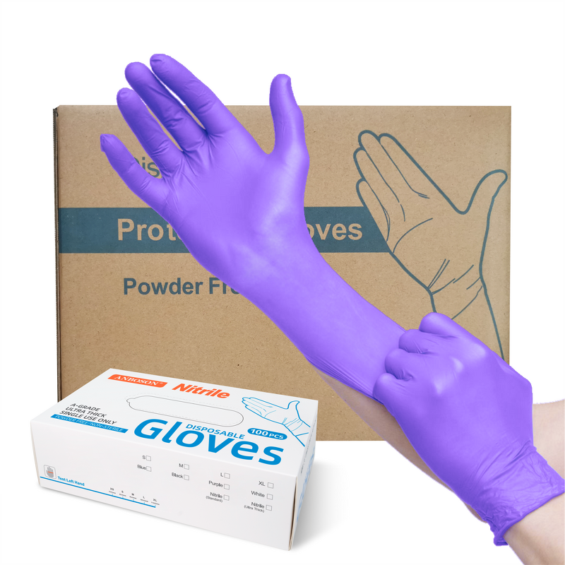 Disposable Nitrile Gloves Manufacturer - Touch Screen Exam Non-Sterile for Handicrafts Automobiles