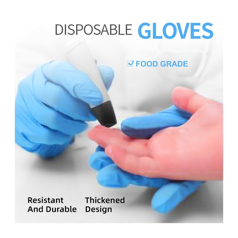 Disposable Nitrile Gloves Manufacturer - Non Sterile Powder Free for Household Cleaning Supplies
