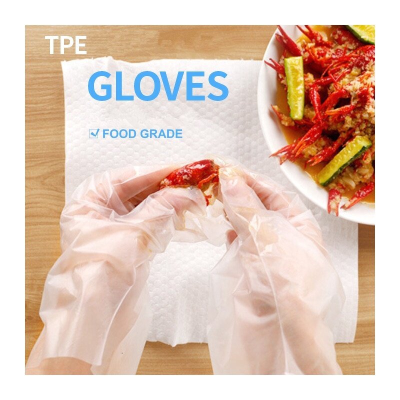 Disposable Vinyl Gloves Manufacturer - Powder Free Can Be Customized for Cleaning Food Handling