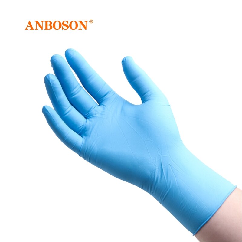 Disposable Nitrile Gloves Manufacturer - Blue Powder Free Suitable for Home Cleaning Kitchen Food Cooking