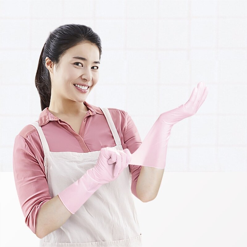 Reusable Washing Gloves Manufacturer - Heavy Duty Protective Cooking Household Rubber for Dish Washing