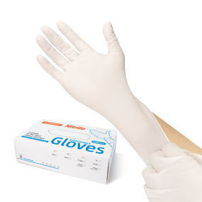 Disposable Nitrile Gloves Manufacturer - Waterproof Oil Resistant Latex Free Kitchen White for Cleaning Food Handling