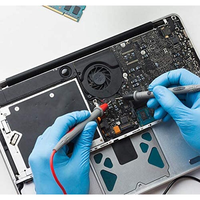 Nitrile Gloves Manufacturer - Micro Thin Blue Waterproof Disposable for Household Cleaning Food Safe