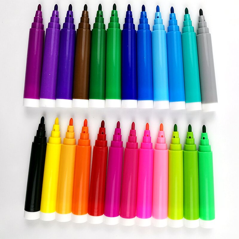Art Markers Manufacturer - Multi-Color Non-Toxic Mini Washable Water-Based Promotional Stationery Pen Sets