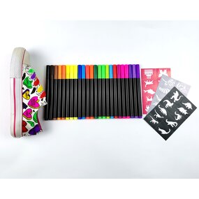 Fabric Marker Manufacturer - Multi-Color Non-Toxic Waterproof Permanent Non-Washable Set Packaging