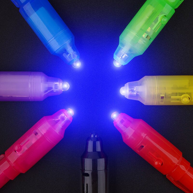 UV LED Pen Manufacturer - High Quality Custom Multi-function Magic LED Pens for Invisible Writing