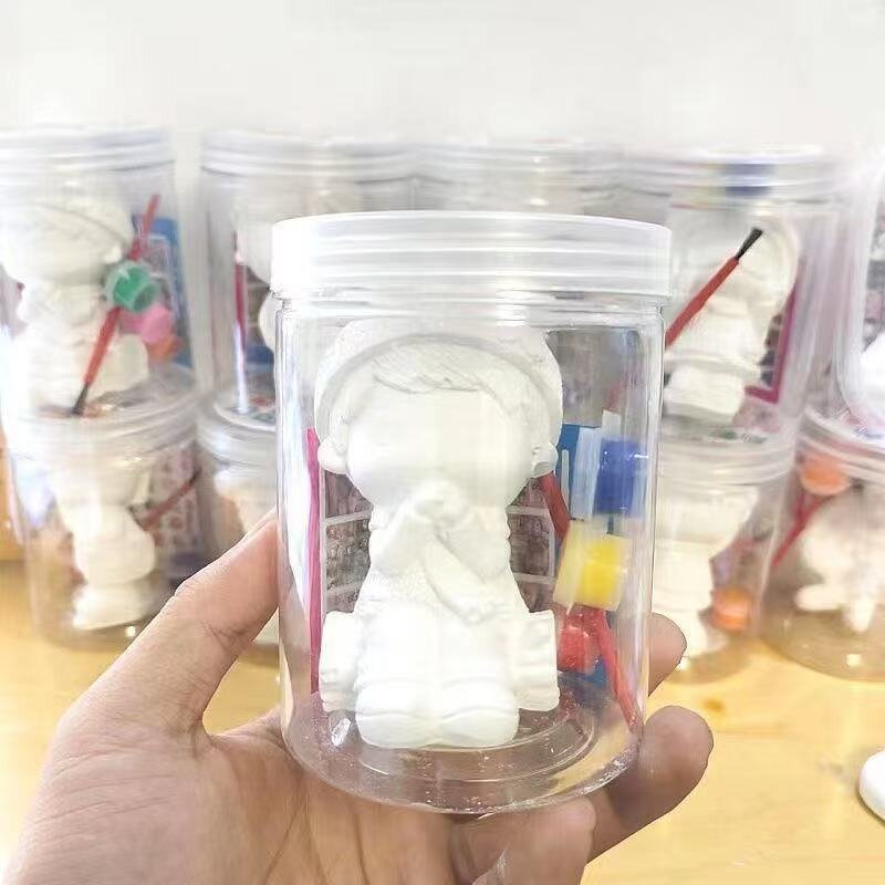 Acrylic Paint Set Manufacturer - Handmade Lovely Small Gift Creative Bear with Glass Canvas Paper 24 Colors Non Toxic