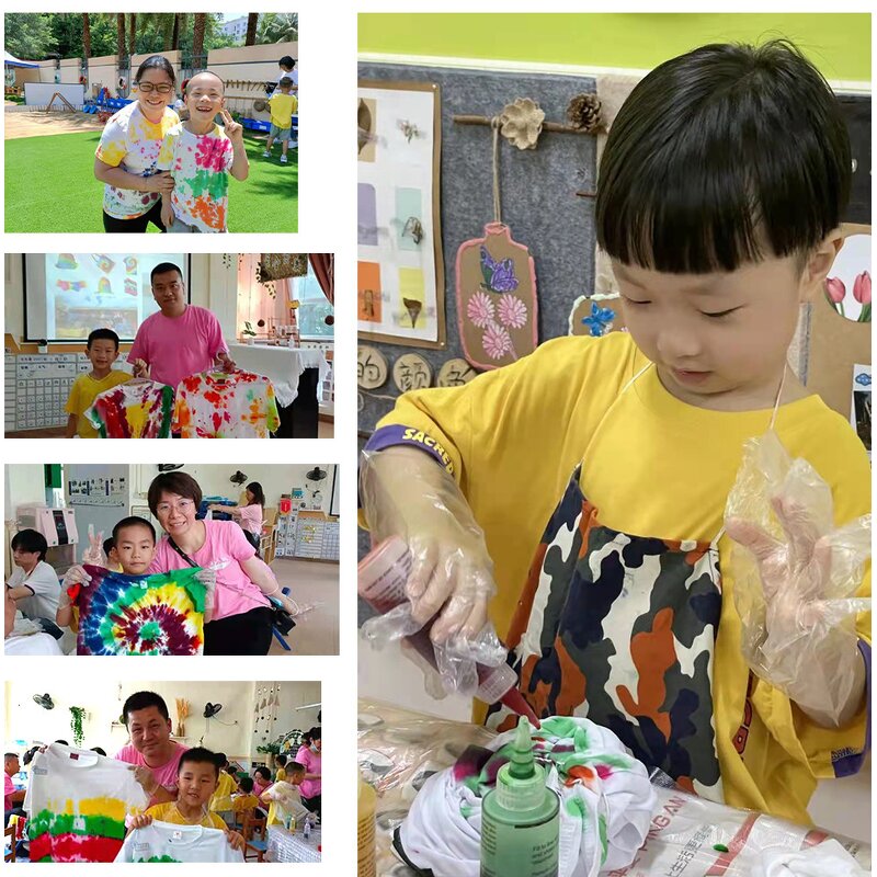 Tie Dye Powder Kits Manufacturer - Non-Toxic for Kids Adults Handmade Outdoor Colorful Projects on T-Shirts