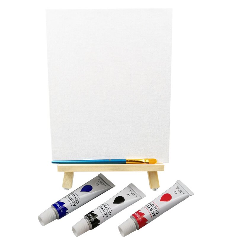 Promotional Art Kit Manufacturer - Custom 24-Pack with High-Cover 12ml Permanent Waterproof Acrylic Paint Set for Canvas