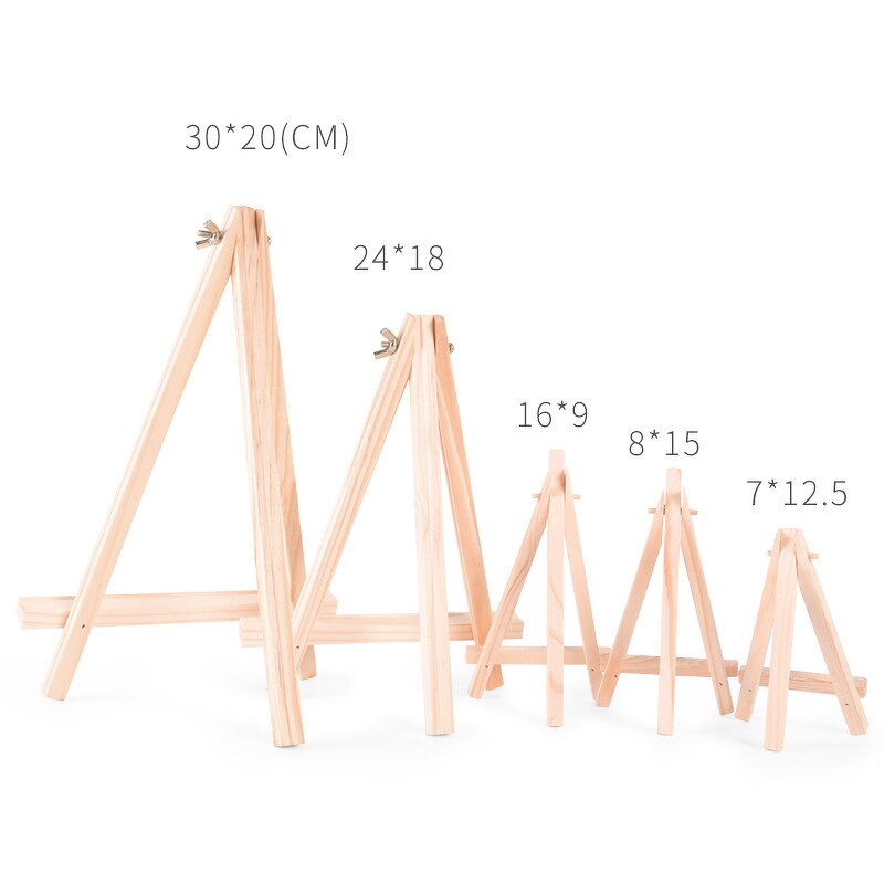 Artist Easel Display Stand Manufacturer - Wooden H-Frame 30CM 40CM 50CM for Artists and Art Suppliers
