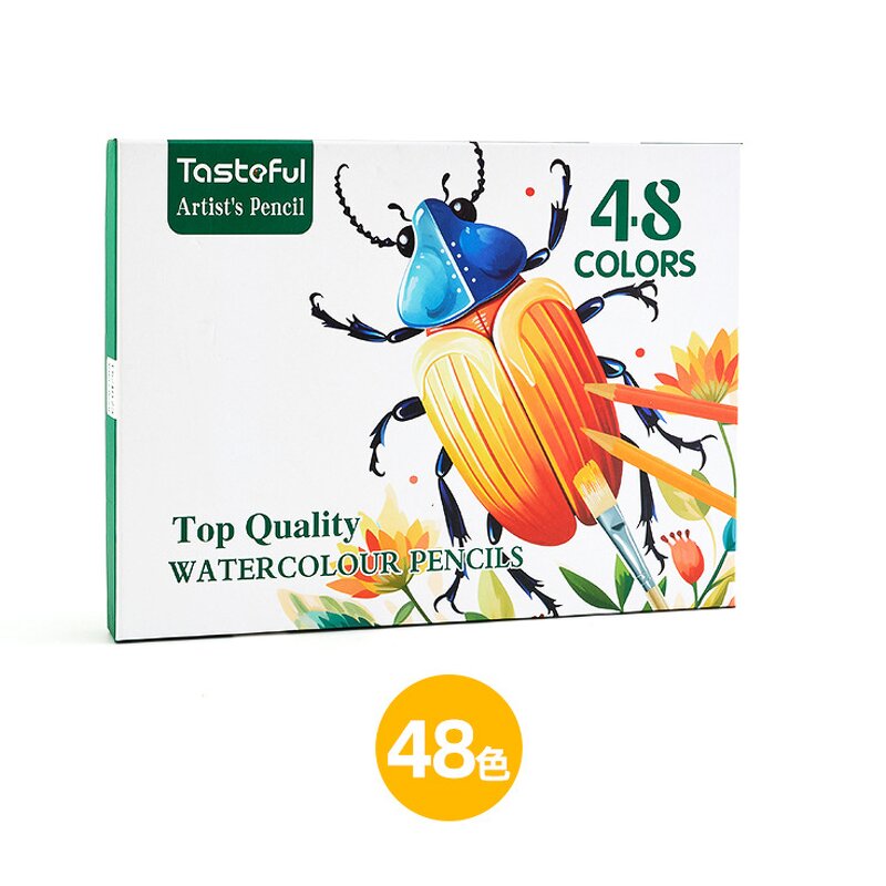 Watercolor Pencils Manufacturer - Professional 48/72/120-Color Standard for Artists Beginners Creative Expression