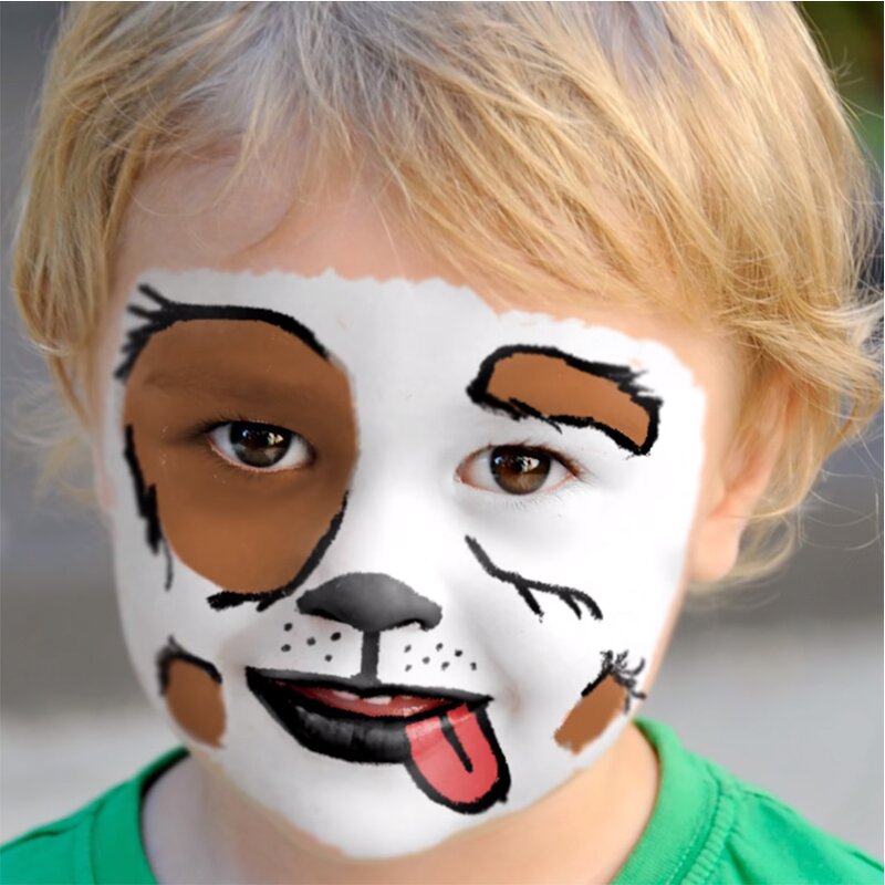 Face Paint Stick Manufacturer - Custom Logo Gold Silver Twist Stick Colorful Temporary Washable Water-Based for Birthday