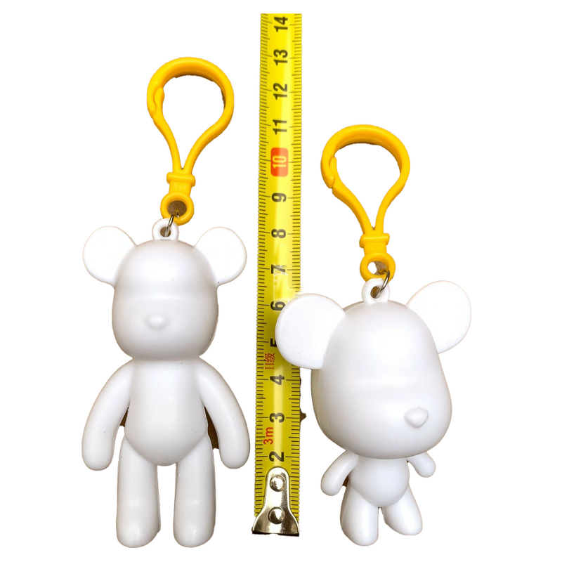 Acrylic Paint Kits Manufacturer - Lovely Cute Gift Sets Key Chain Decoration Teddy Bear Waterproof Permanent 24 Colors