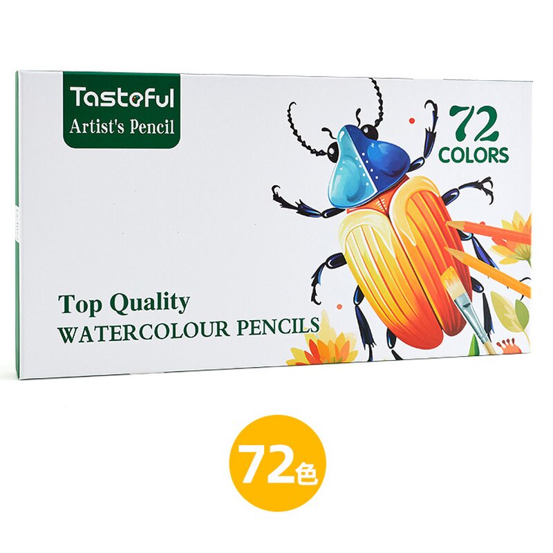Watercolor Pencil Set Manufacturer - Quality Colours Softer Standard Wooden 48/72/120 with Customized Printing