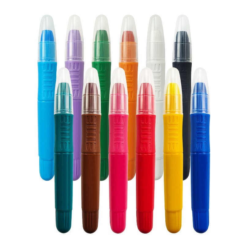 Body Paint Twist Crayon Manufacturer - Custom Logo Multi-Color Water-Based Washable for Face Set Packaging