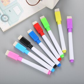 Whiteboard Markers Manufacturer - Kids Stationery Dry Erased with Eraser for School & Home Use