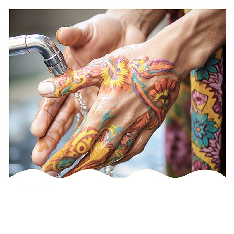 Tattoo Pens Manufacturer - Custom Logo Multi-Color Non Toxic Sterile Waterproof with Brushes Tips Set Packaging