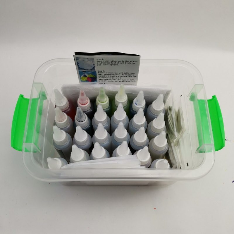 Fabric Dye Kit Manufacturer - Non Toxic Promotional Gift One-step Easily for Kids Adults DIY T-shirt for Party