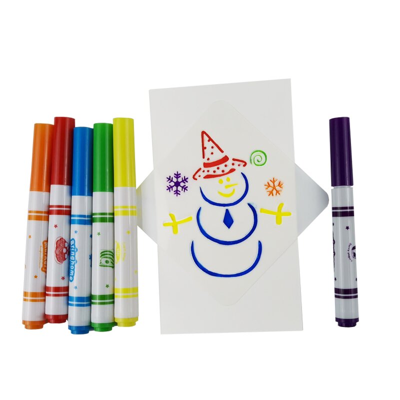 Fabric Markers Manufacturer - Kids DIY Non Toxic Water Based Broad Line Washable