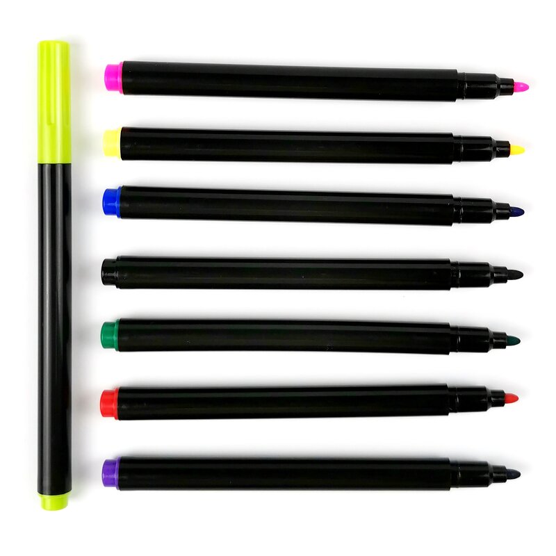 Textile Markers Set Manufacturer - 24 Colors Non-Toxic & Waterproof Permanent Non-Fading for Clothing