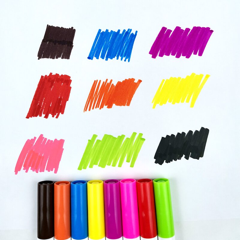 Art Markers Set Manufacturer - Custom Logo Water-Based Non-Toxic Promotional Washable Toy Markers