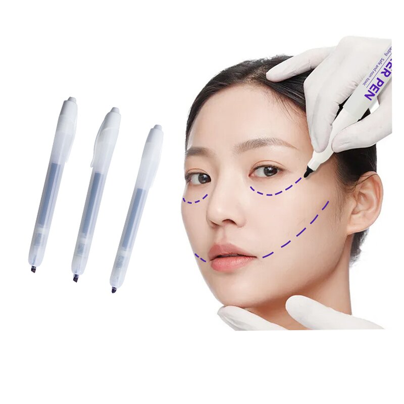 Skin Marker Set Manufacturer - Sterile Non-Toxic Waterproof Tattoo Surgical Marker Pen for Hospitals