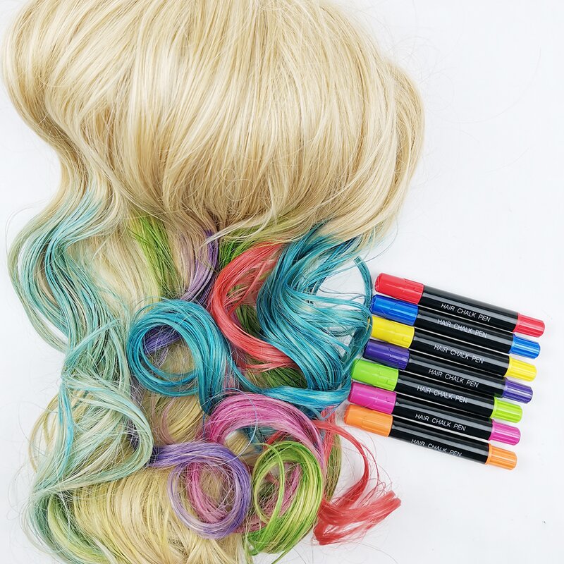 Hair Dye Crayon Set Manufacturer - Girls Party Birthday Art Gifts Washable Twist Tips in Color