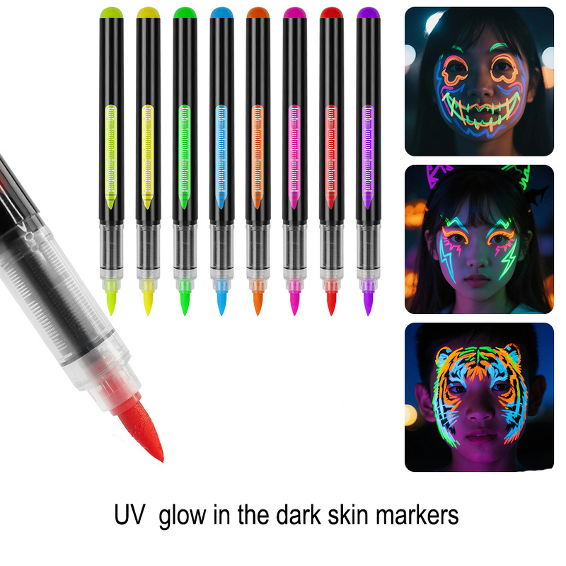 Fine Tip Set Manufacturer - Multi-function 8 Colors Dual-side Writing Erasable for All Surface Water-based UV Paint