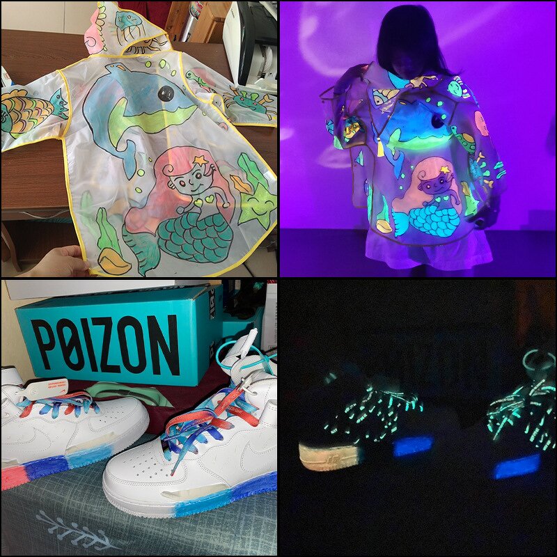 Glow in the Dark Markers Manufacturer - Multi-colors 8 Colors Fine Tip with Liquid Ink Dual-side Writing Erasable Set