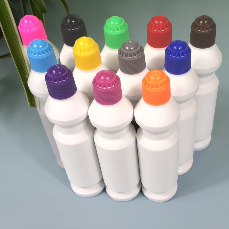 Dot Markers Manufacturer - 15ml Packaged Set Multi-Color Non-Toxic Washable Ink Round Stamp Pens for Toddlers