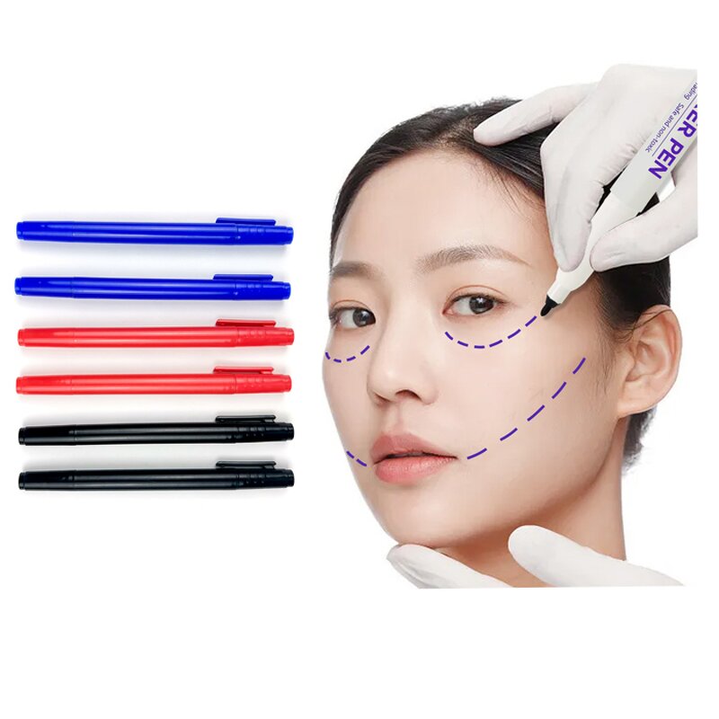 Skin Marker Pen and Ruler Set Manufacturer - Sterile Tattoo Surgical Equipment for Beauty Packaged
