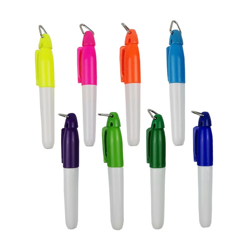 Fabric Markers Manufacturer - Amazon Hot Selling Waterproof Gold Silver Mini Size Neon Colors on Shirt