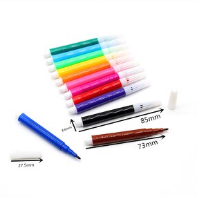 Pens Stationery Manufacturer - Non Toxic Washable Multi-color Mini Water Color Pens for Kids