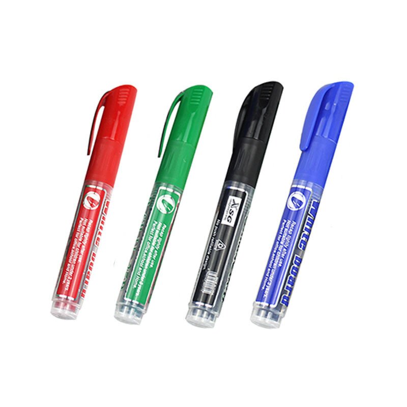 Whiteboard Markers Manufacturer - Office Refillable Dry Erase Ink 12 Standard Colors Dual-Sided Smooth Writing