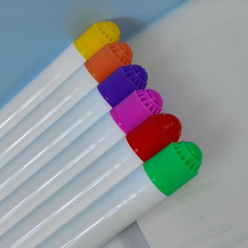 Dot Art Markers Manufacturer - Rainbow 12 Pack Non-Toxic Washable Set with Activity Sheets for Kids