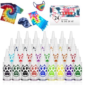Fabric Dye Set Manufacturer - Great DIY for Summer T-Shirt Tie Dye Non-Toxic One Step for Parties Art