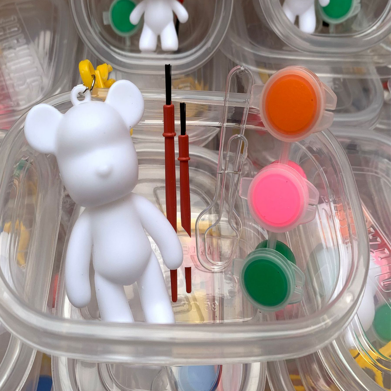 Acrylic Painting Kits Manufacturer - DIY for Canvas Paper & Glass 24 Colors Bear Art Set for Kids & Adults