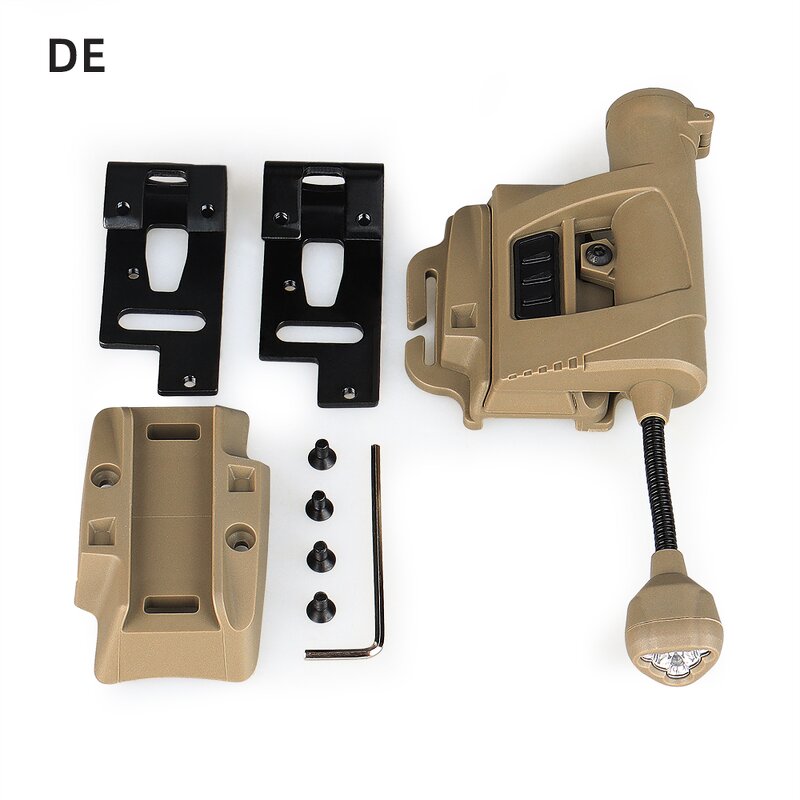 Helmet Light Manufacturer - Tactical Helmet Lamp FAST Flashlight White Green Store Light Gz150140