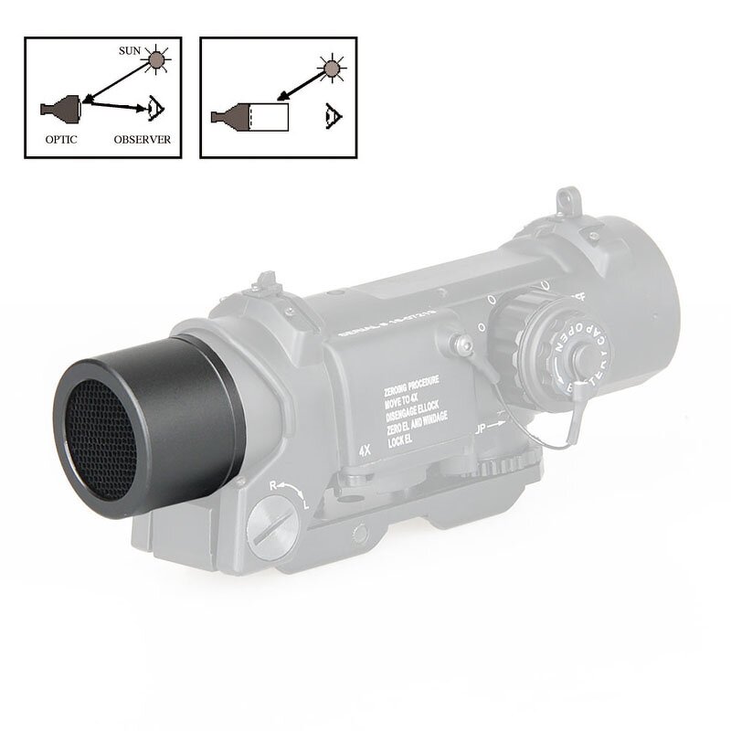 Magnifier Scope Manufacturer - DR 1-4x Kill Flash Scope Cover Cap Accessories for Optical Scope