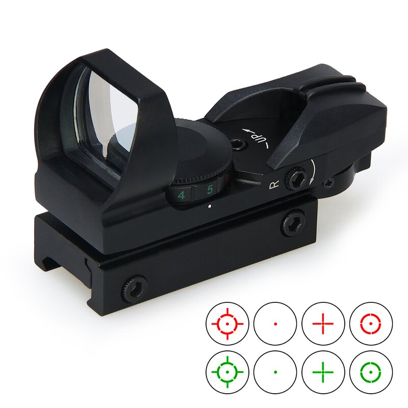 Tactical Accessories Reflex Red Dot Sight Manufacturer - Wholesale 4 Type Reticle Red Dot & Laser Scope GZ2-0097