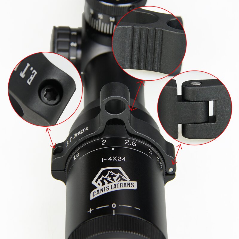 Scope Quick Adjustment Ring Manufacturer - Switch View Throw Lever Magnification Fine Adjustment Lever GZ33-0132B