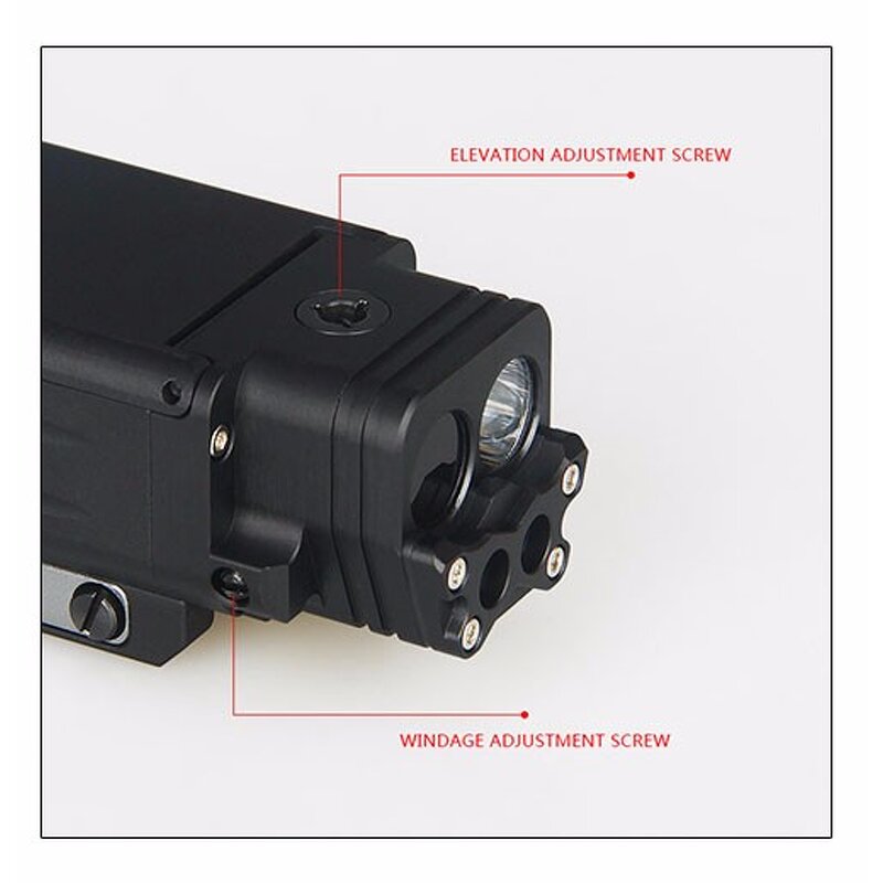 LED Light Flashlight Manufacturer - Hunting Equipment Tactical DBAL-PL with Red Laser and IR Illuminator GZ15-0087