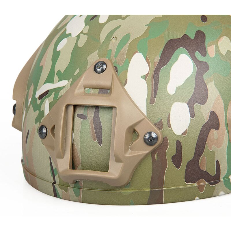 Hunting Accessories Adapter Manufacturer - NVG Mount and Side Fixed Flashlight Tactical Helmet