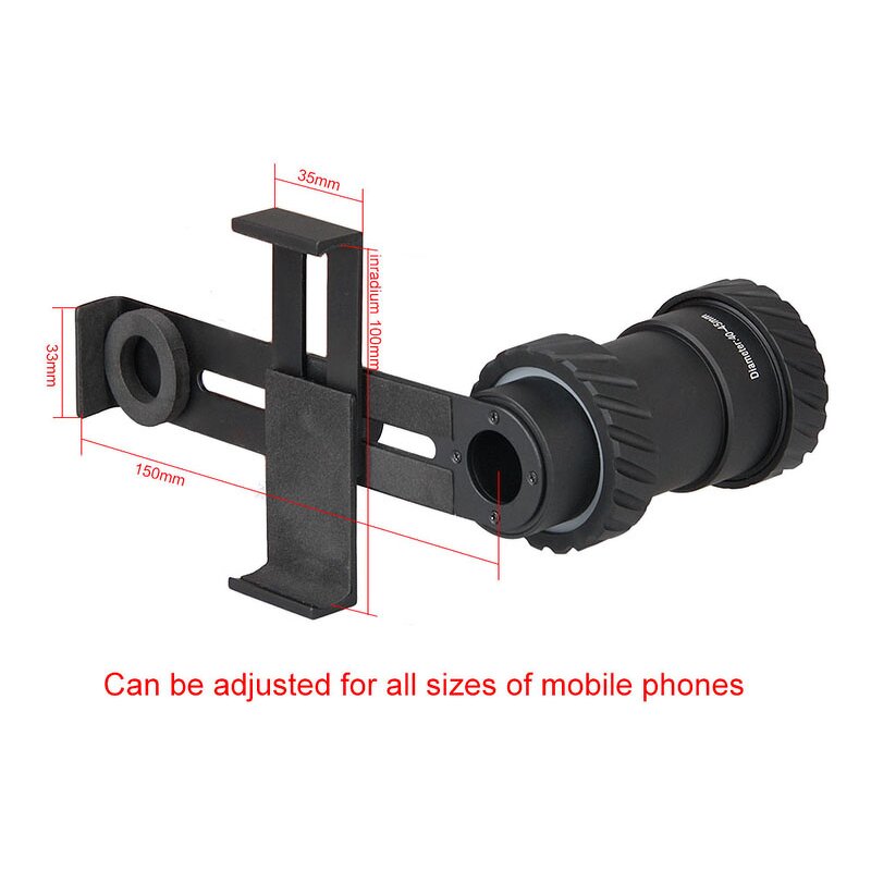 Smart Bracket Manufacturer - New Zoom Lens Phone Holder Connect Phone Scope Mount Camera Mount for All Mobile Phone