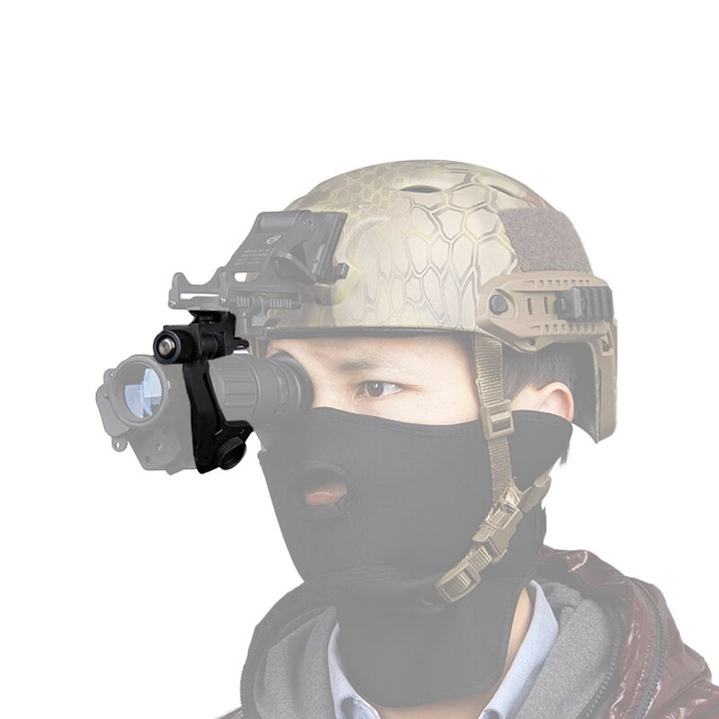 Tactical Scopes Accessories Manufacturer - PVS-14 Night Vision Helmet Mounted PVS14 NVG J ARM Helmet Adapter GZ24-0068