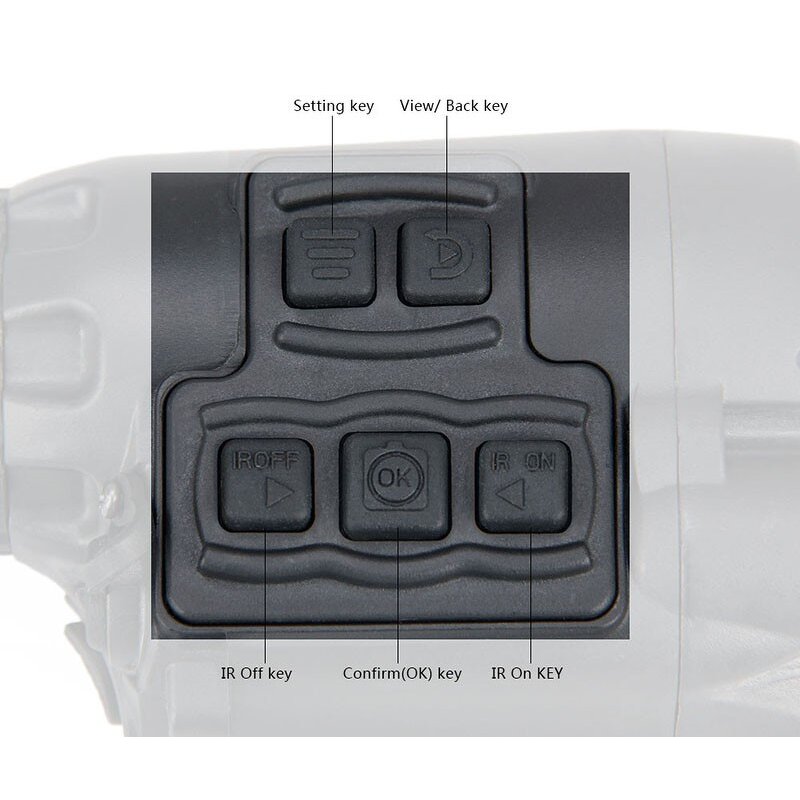Digital Night Vision Monocular Manufacturer - Multifunctional KSHY 170P 3x32 Hunting GZ27-0021