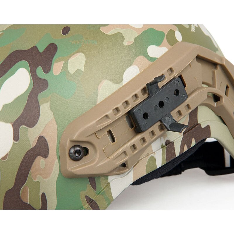 Hunting Accessories Adapter Manufacturer - NVG Mount and Side Fixed Flashlight Tactical Helmet