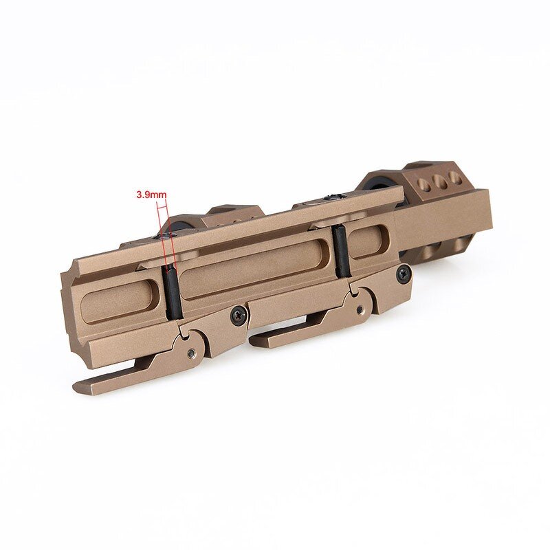 Tactical Scope Accessories Manufacturer - Cheap Price Aluminum 25.4mm 30mm QD Double Rings Scope Mount GZ24-0133
